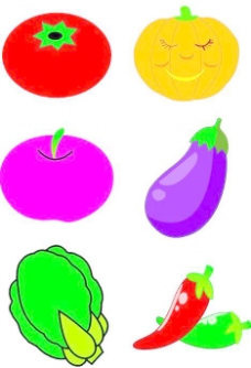 果蔬矢量蔬菜水果图片