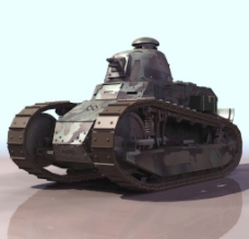 法国雷诺FT17坦克图片