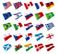 世界各地国旗图片