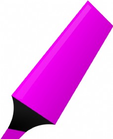 紫色荧光笔