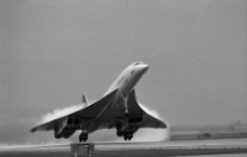 上世纪协和超音速飞机图片