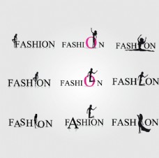 排版设计女性logo