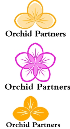 兰花logo设计图片