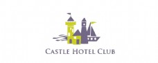 经典英文字体城堡logo