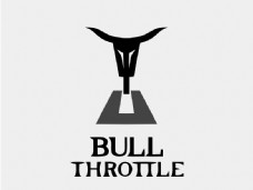 经典英文字体公牛logo