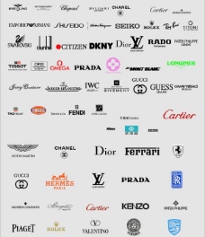 全球名牌服装服饰矢量LOGO名牌logo图片