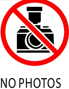 图片素材禁止拍照图片