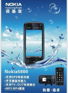 诺基亚5800 手机海报图片