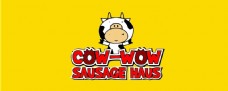 经典英文字体奶牛logo