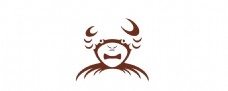 经典英文字体螃蟹logo