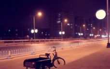 洛阳牡丹桥夜景图片