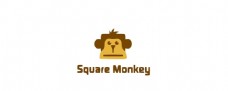 经典英文字体猴子logo