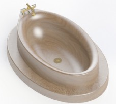 木纹浴缸