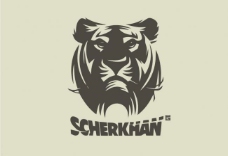 外国字体下载老虎logo图片