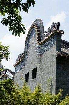 中国传统建筑耳墙图片