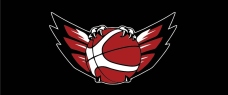 字体篮球logo
