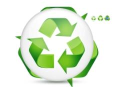 绿色回收公益标识图片