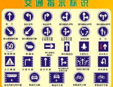 交通标识交通指示标识标志图片