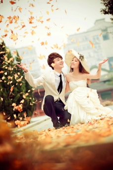 婚纱摄影 韩式婚纱照图片