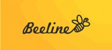 蜂蜜标签矢量蜜蜂logo
