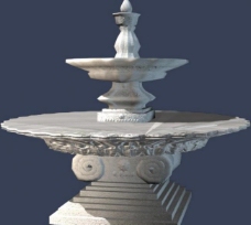 喷泉设计喷泉模型小品图片