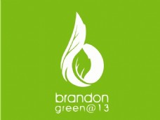 经文字排版典绿色logo