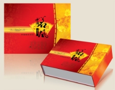 中国风茶叶包装礼盒PSD源文件