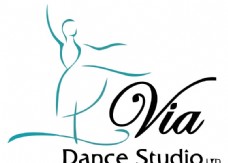 经典英文字体舞蹈logo