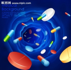 医疗药品海报图片