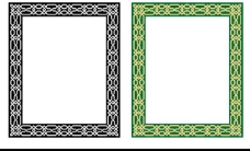 几何阿拉伯花纹图片