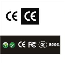 CE FCC 矢量图图片