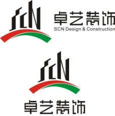 卓艺装饰logo图片