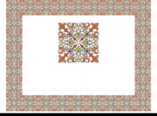 几何阿拉伯花纹图片