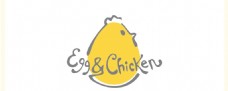 字体小鸡logo