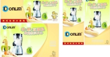 东菱水果豆浆机海报图片