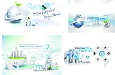 网络科技韩国模板图片