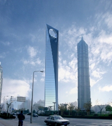 上海金融贸易中心图片