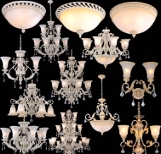 欧式古典水晶灯图片