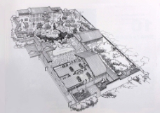 留园冠云峰俯视图片